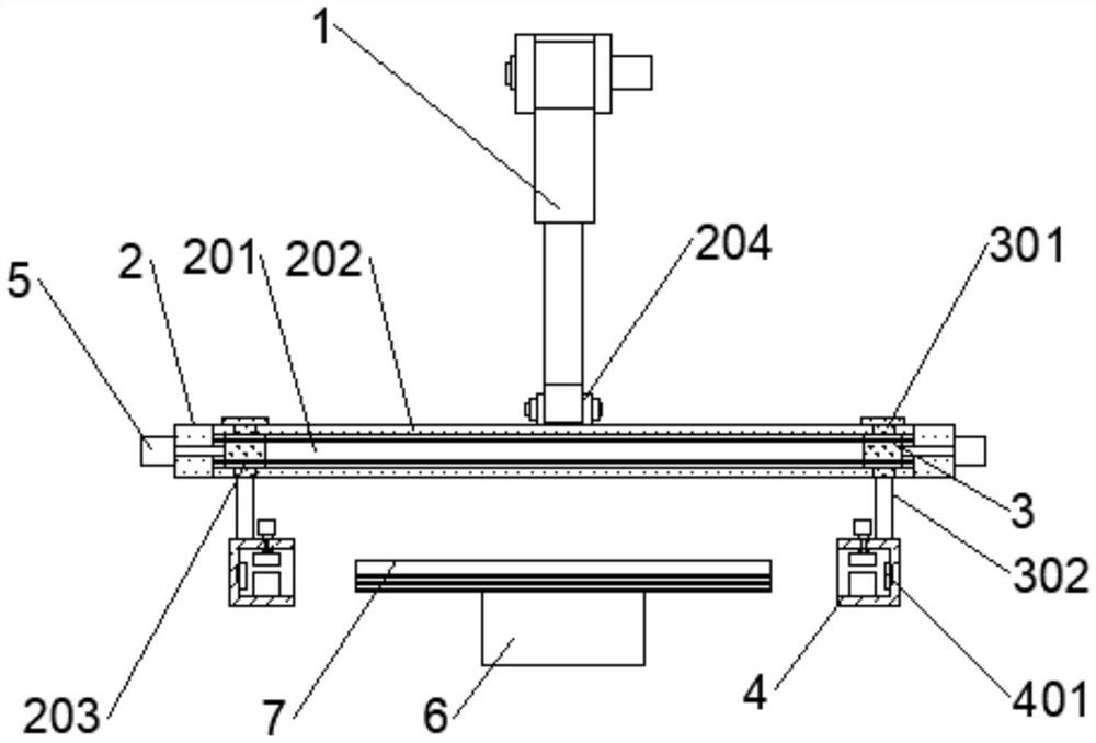 一种角钢输送用夹持机构